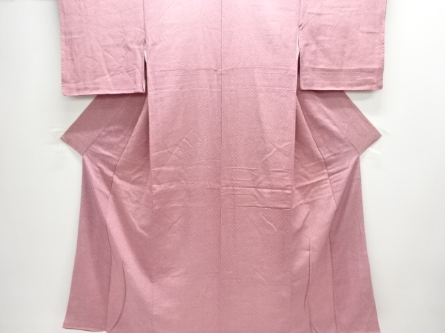 JAPANESE KIMONO / KOMON / SILK / CHIRIMEN / KANOKO